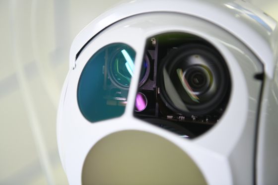 63mm Long Wave Uncooled IR Thermal UAV Gimbal Camera With 30X EO Sensor